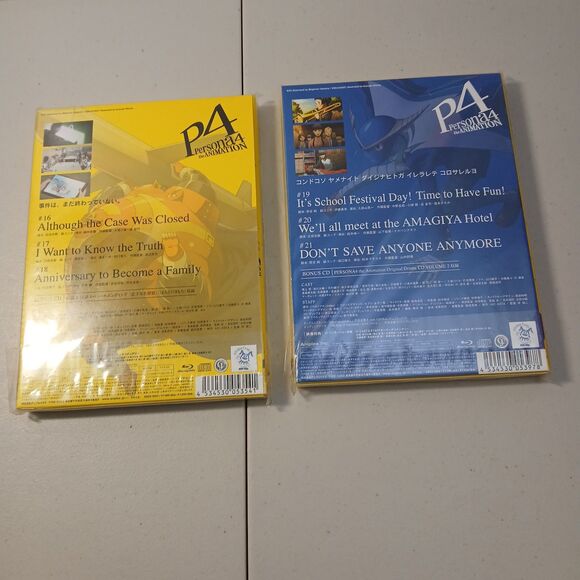 Persona 4 The Animation DVD Vol 1-10 Complete Set Japan Edition Region 2 NEW - Picture 9 of 11